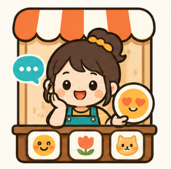 九宫表情铺 Logo